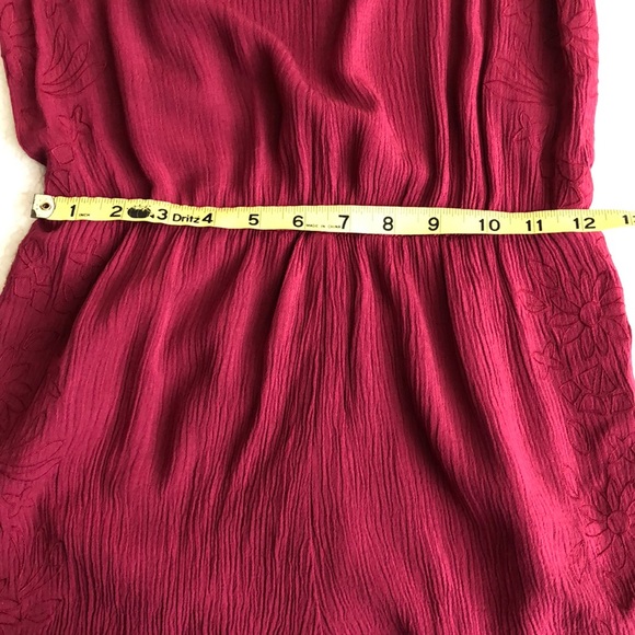 Forever 21 Romper with Boho Floral Embroidery Sz S - Picture 6 of 8